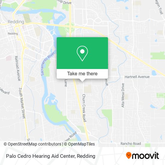 Mapa de Palo Cedro Hearing Aid Center