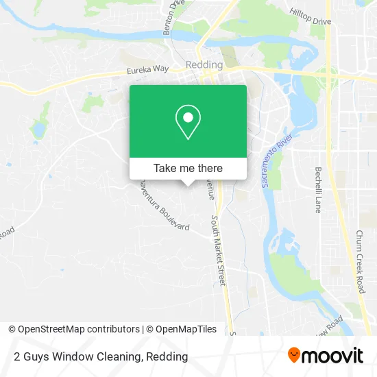 2 Guys Window Cleaning map