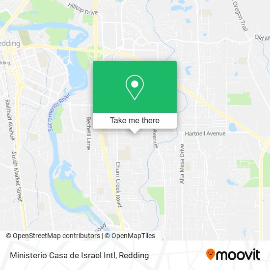 Mapa de Ministerio Casa de Israel Intl