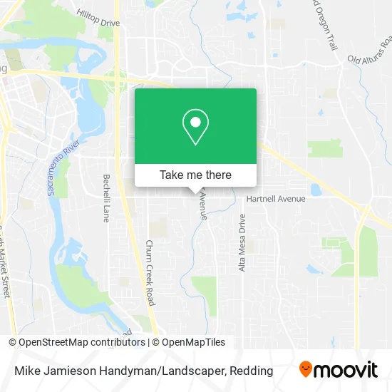 Mike Jamieson Handyman / Landscaper map