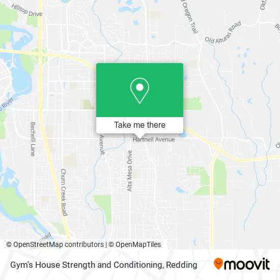 Gym's House Strength and Conditioning map