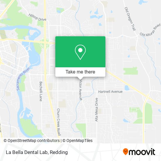 La Bella Dental Lab map