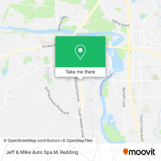 Jeff & Mike Auto Spa M map