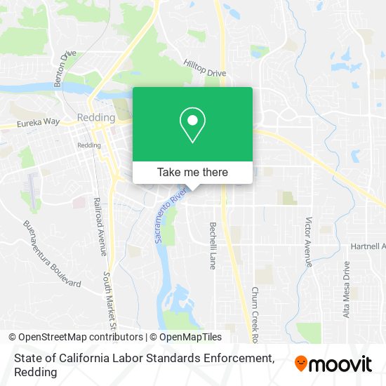 State of California Labor Standards Enforcement map
