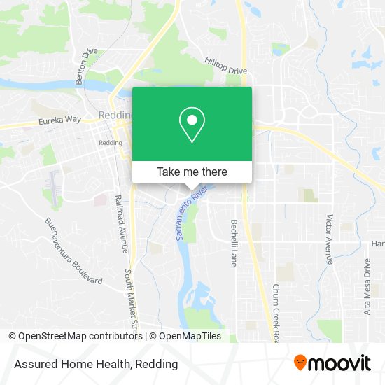 Assured Home Health map