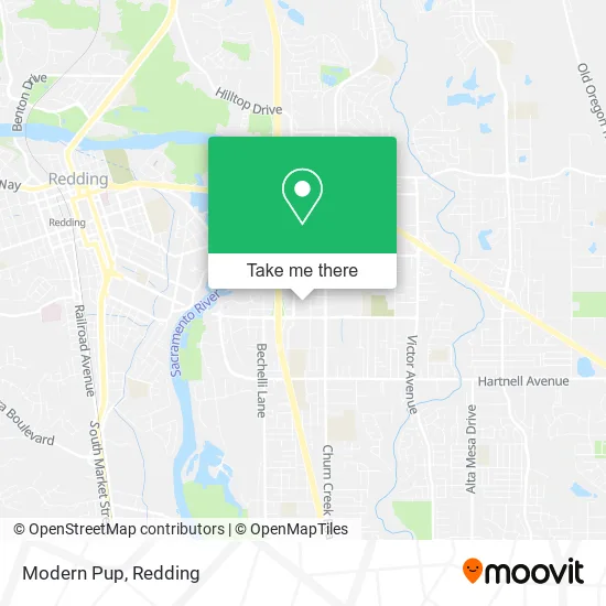 Mapa de Modern Pup