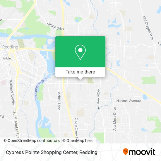 Cypress Pointe Shopping Center map