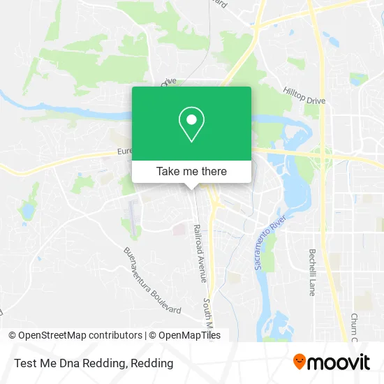 Test Me Dna Redding map