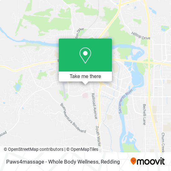 Mapa de Paws4massage - Whole Body Wellness