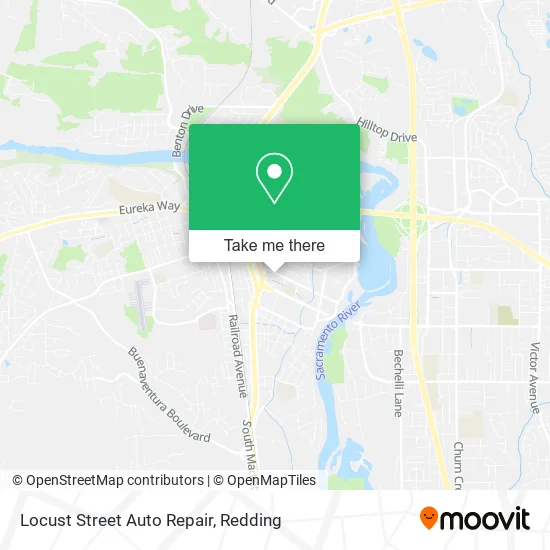 Locust Street Auto Repair map