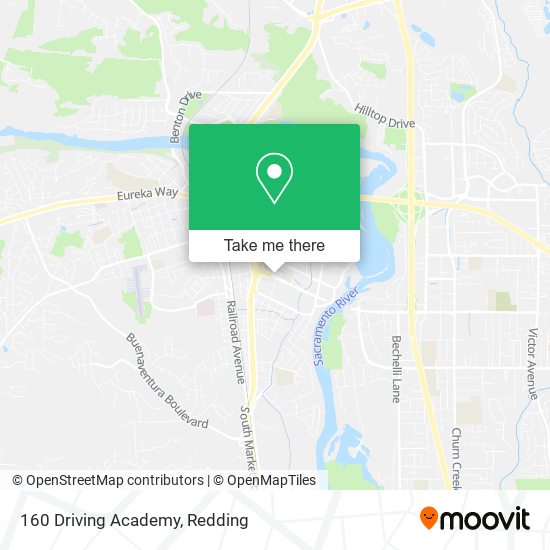 Mapa de 160 Driving Academy