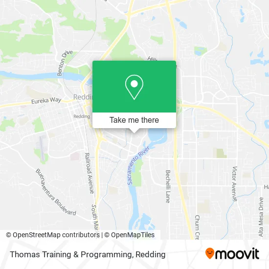 Thomas Training & Programming map
