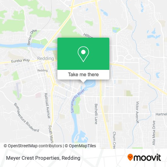 Meyer Crest Properties map