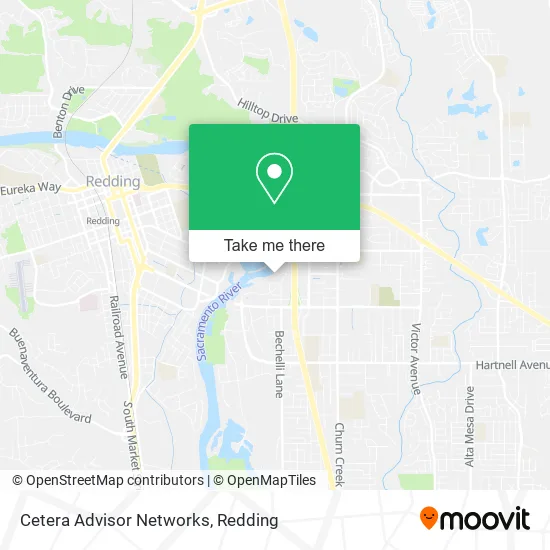Mapa de Cetera Advisor Networks