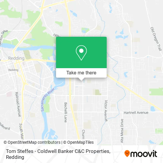 Tom Steffes - Coldwell Banker C&C Properties map