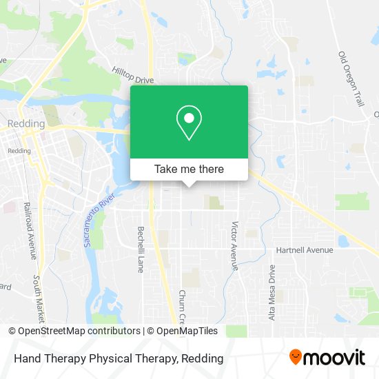 Mapa de Hand Therapy Physical Therapy