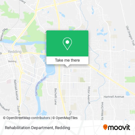 Mapa de Rehabilitation Department