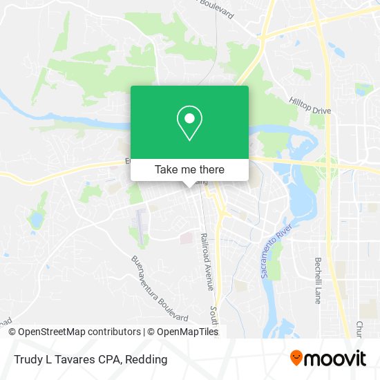 Trudy L Tavares CPA map