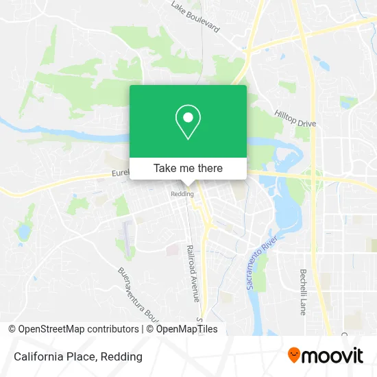 California Place map