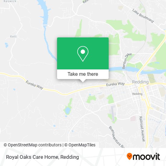 Royal Oaks Care Home map