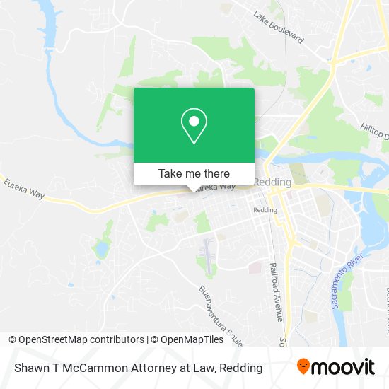 Shawn T McCammon Attorney at Law map