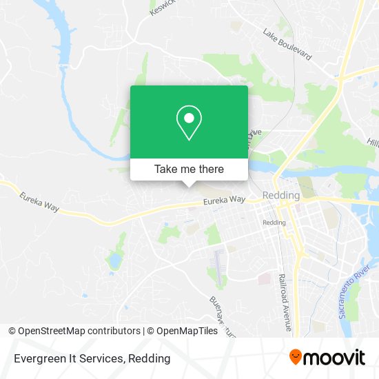 Evergreen It Services map