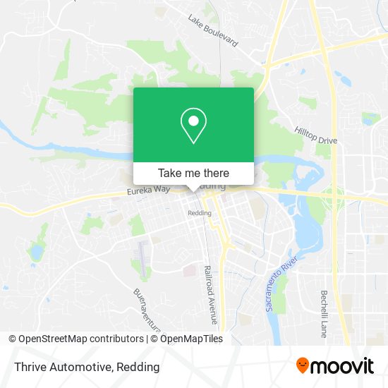 Thrive Automotive map