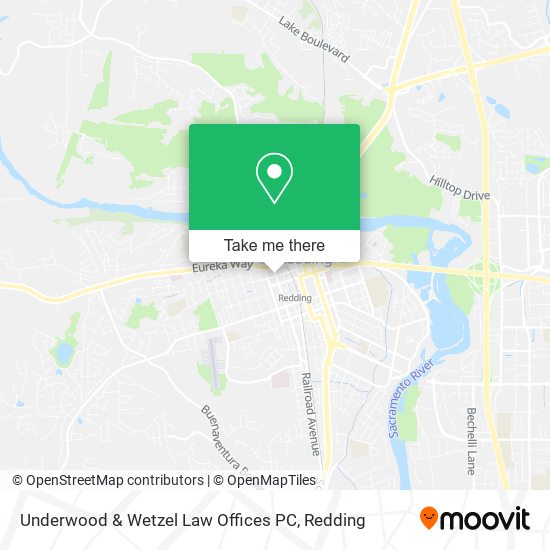 Underwood & Wetzel Law Offices PC map