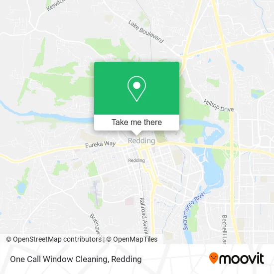 Mapa de One Call Window Cleaning