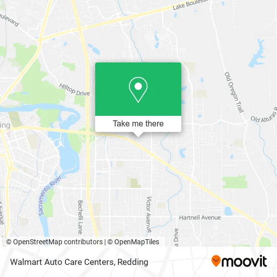 Walmart Auto Care Centers map
