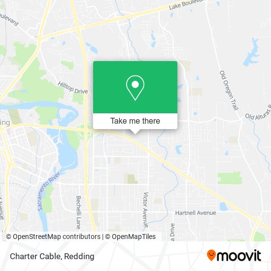 Charter Cable map