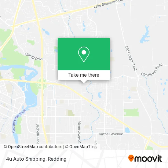 4u Auto Shipping map