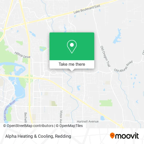 Alpha Heating & Cooling map