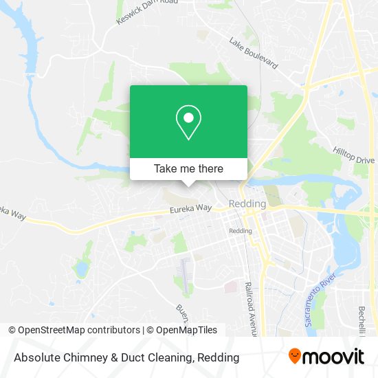 Absolute Chimney & Duct Cleaning map