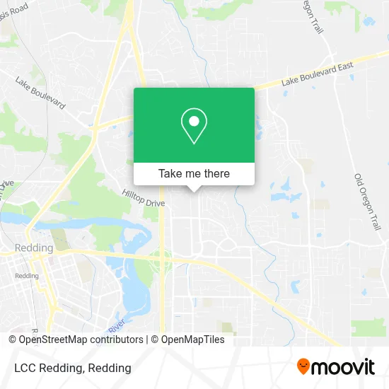 LCC Redding map