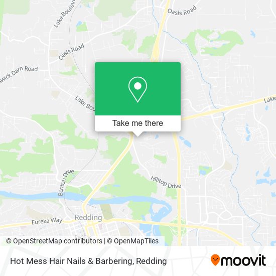 Hot Mess Hair Nails & Barbering map