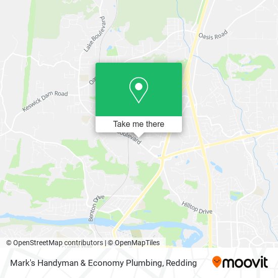 Mapa de Mark's Handyman & Economy Plumbing