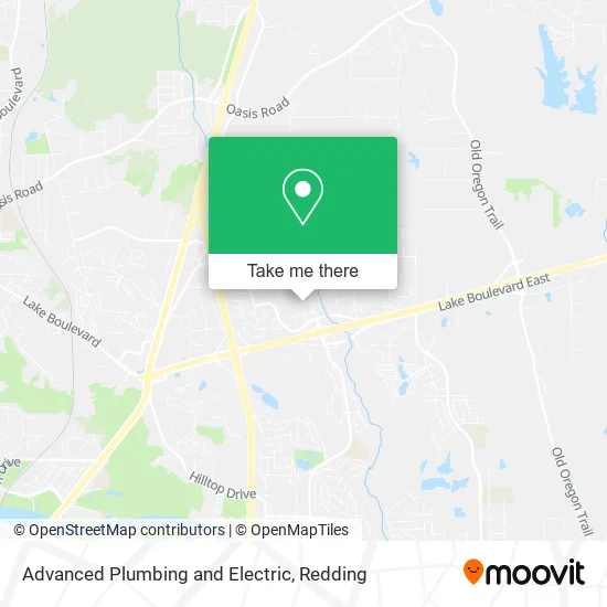 Advanced Plumbing and Electric map