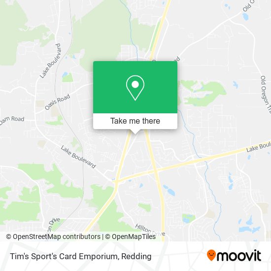 Tim's Sport's Card Emporium map