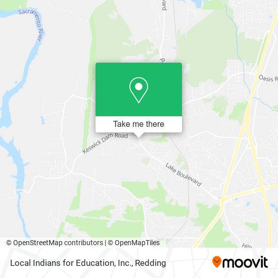 Mapa de Local Indians for Education, Inc.
