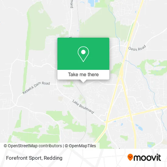 Forefront Sport map