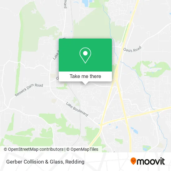 Gerber Collision & Glass map