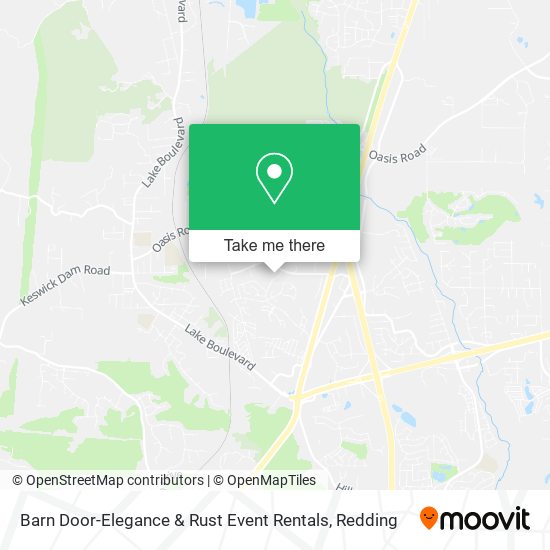 Mapa de Barn Door-Elegance & Rust Event Rentals