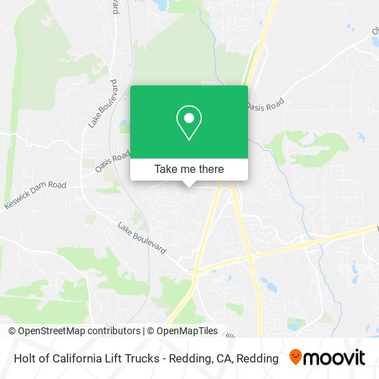 Holt of California Lift Trucks - Redding, CA map