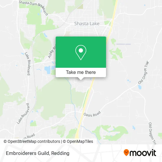 Embroiderers Guild map