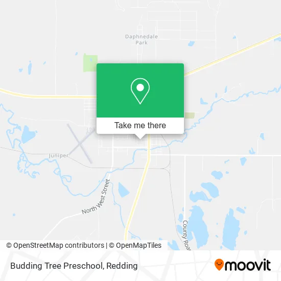 Budding Tree Preschool map