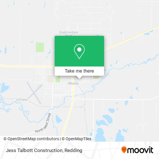 Jess Talbott Construction map