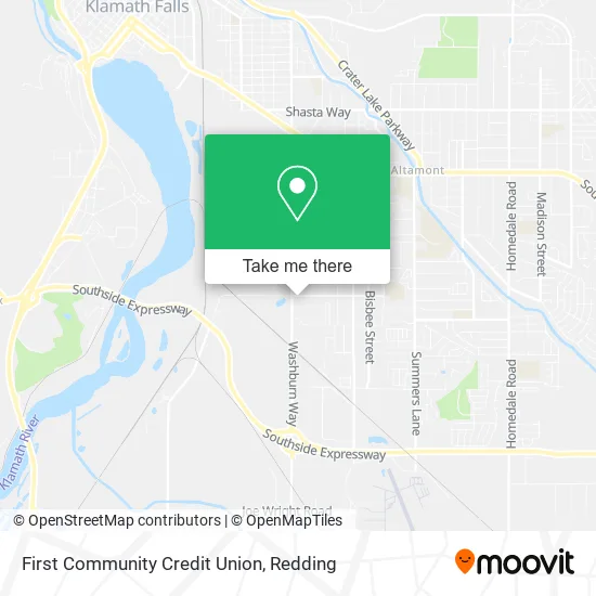First Community Credit Union map