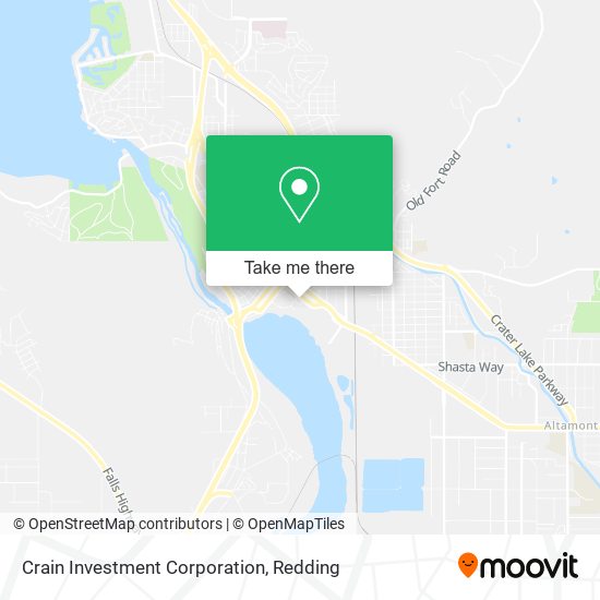 Crain Investment Corporation map