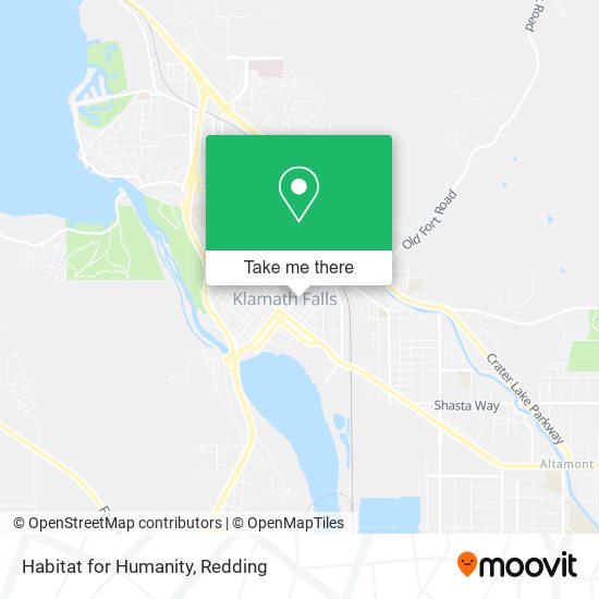 Habitat for Humanity map